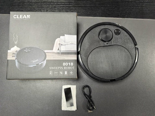 CLEAN Smart Robot 8018 — 3-in-1 Sweeping, Vacuuming & Mopping Robot